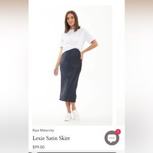 Ripe maternity Lexie skirt L nwt